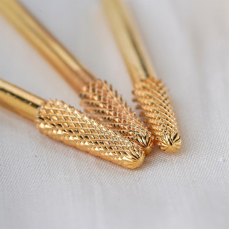 Nail Art Gel Polos - 1 unidade de brocas de aço