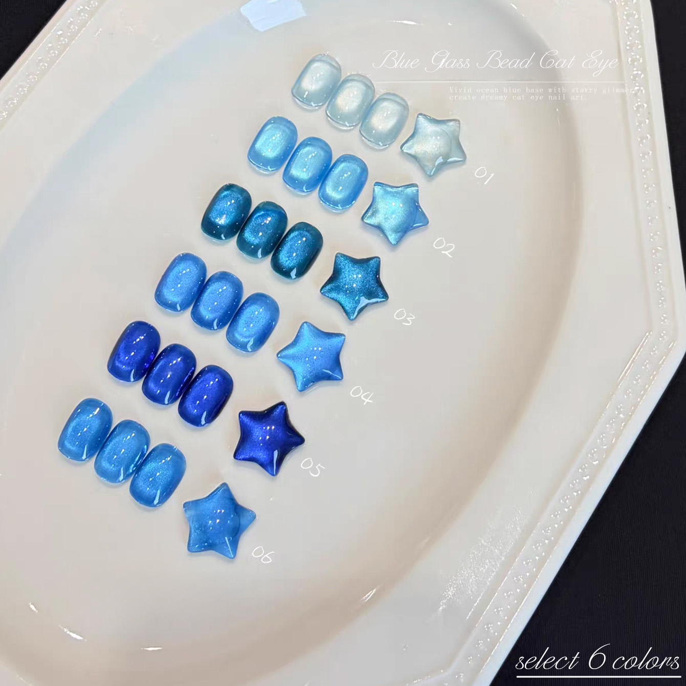 Nail Art Ice Blue - 1 unidade TC Esmalte em Gel