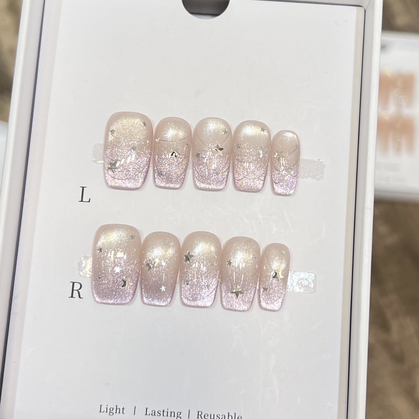 10 peças de unhas postiças cur - Nail Art French Nails avaliação e preço