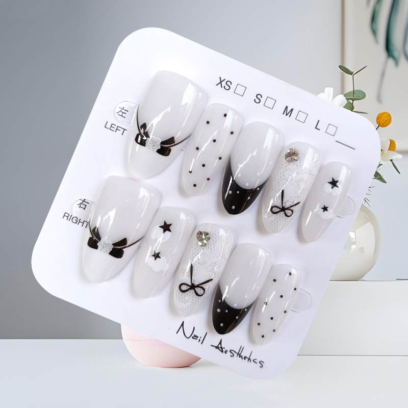 10 pçs estilo francês bolinhas - Nail Art French Nails avaliação e preço