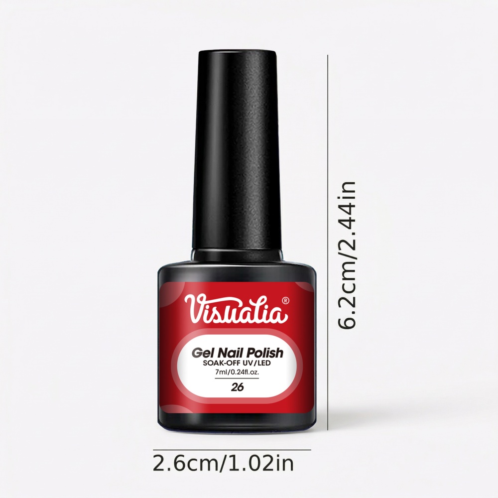 Visuatia 7ml gel de fototerapi - Nail Art Gel Polos avaliação e preço
